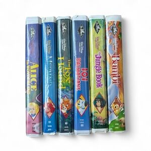 Disney Black Diamond VHS Collection
